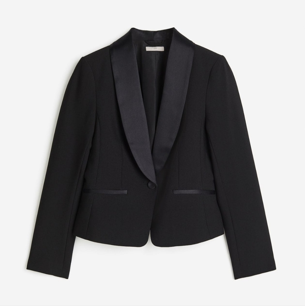 H&M - Tuxedo Jacket Black XL